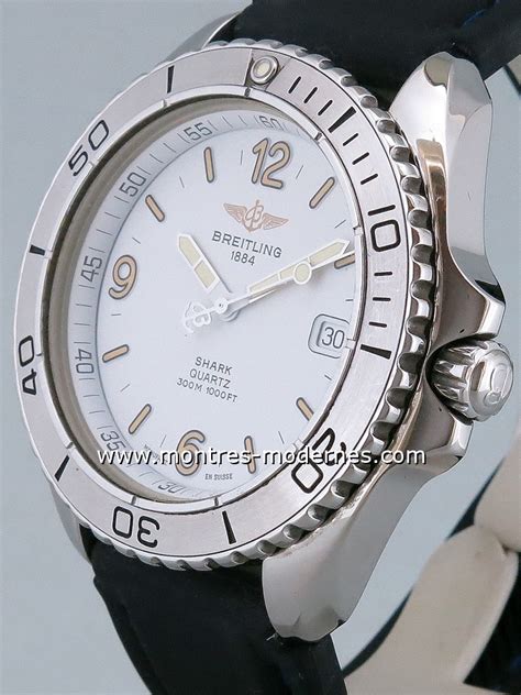 montre breitling shark quartz